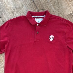 IU - Southern Tide Men's Red Polo Shirt